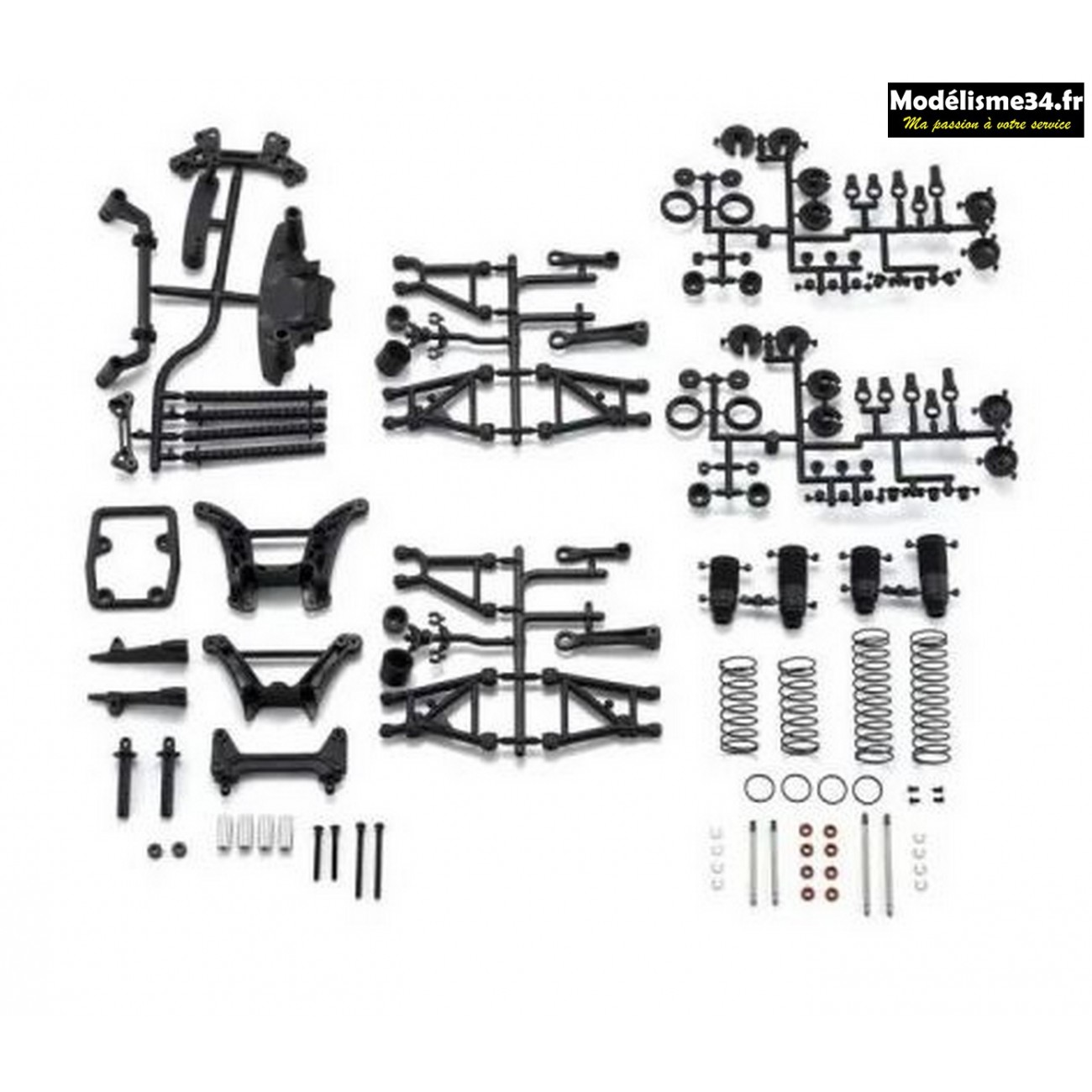 Support Amortisseur Avant Carbone Rallye Kyosho Fazer FZ02-R